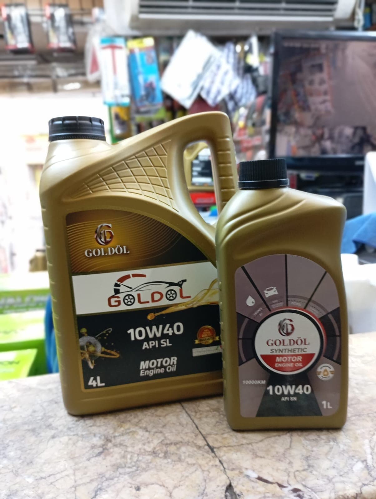Goldöl engine oil