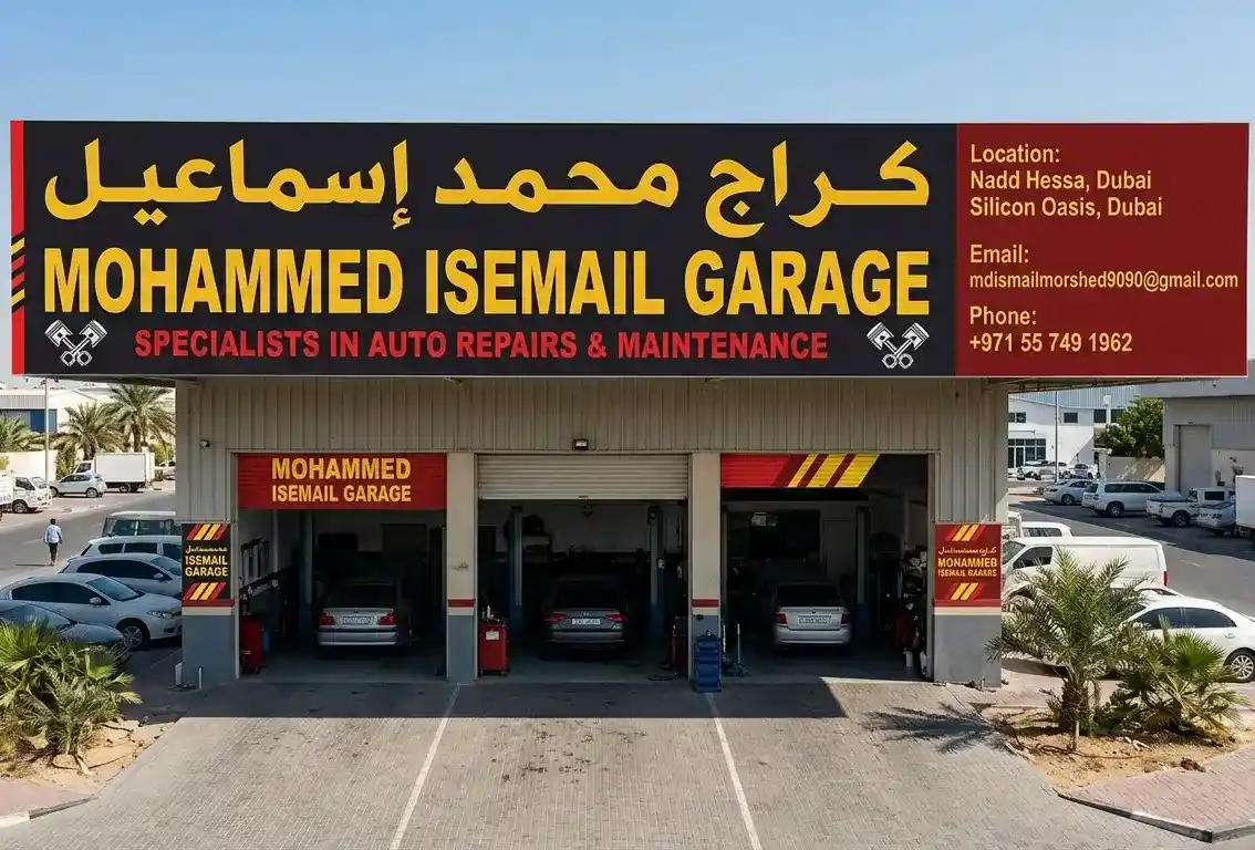Car Repairs DXB workshop in Al Quoz